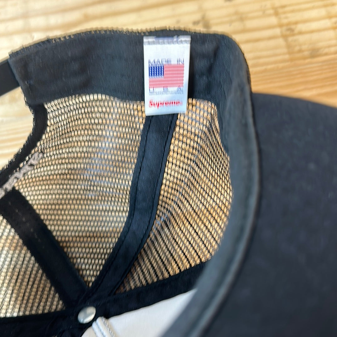 Supreme Pin Up Mesh Back 5-Panel (FW23) Black Hat