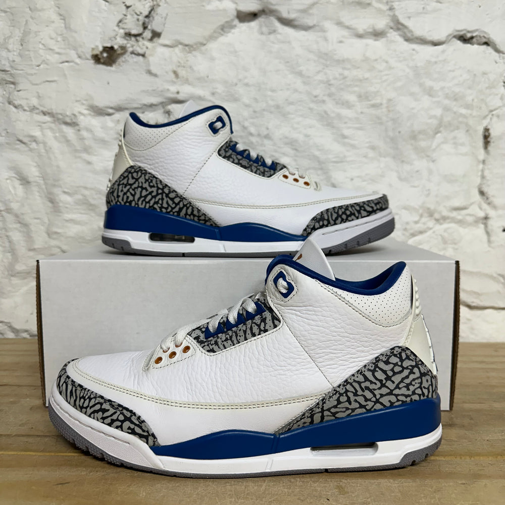 Air Jordan 3 Wizards Sz 8.5