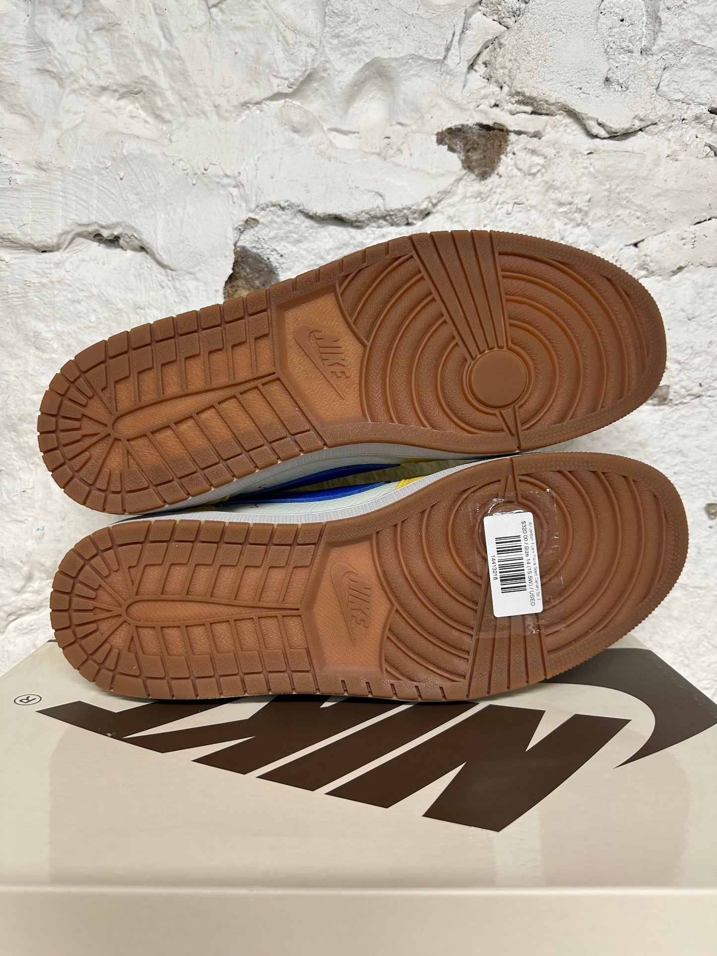 Air Jordan 1 Low Travis Scott Canary Sz 14 (15.5W)