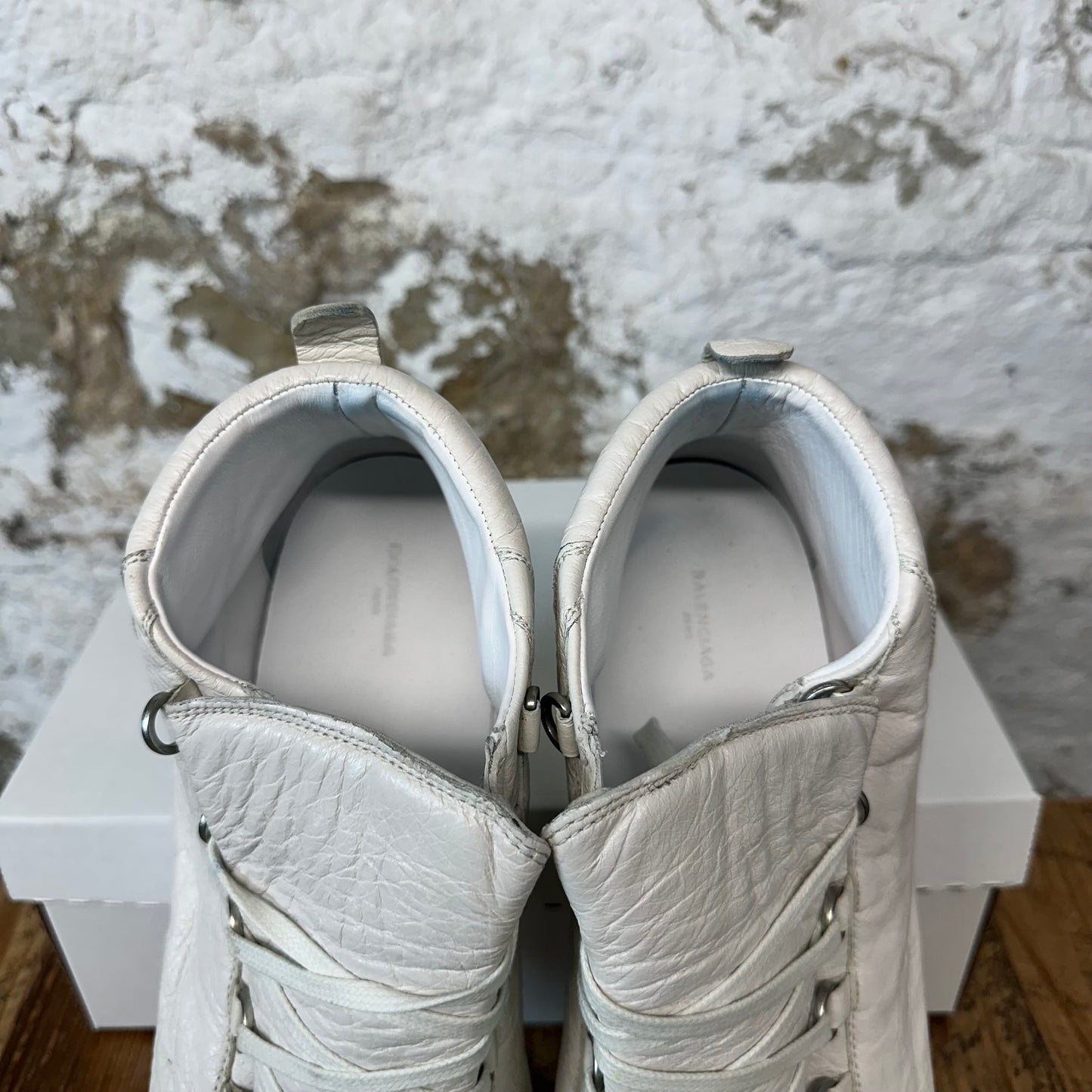 Balenciaga Arena White Sneaker Sz 13 (46) No Box