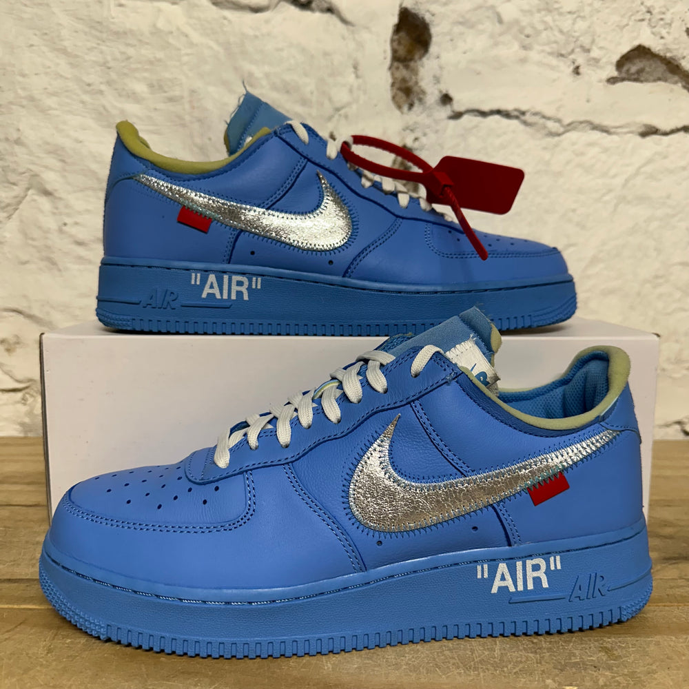 Nike Air Force 1 Low Off-White MCA University Blue Sz 9.5