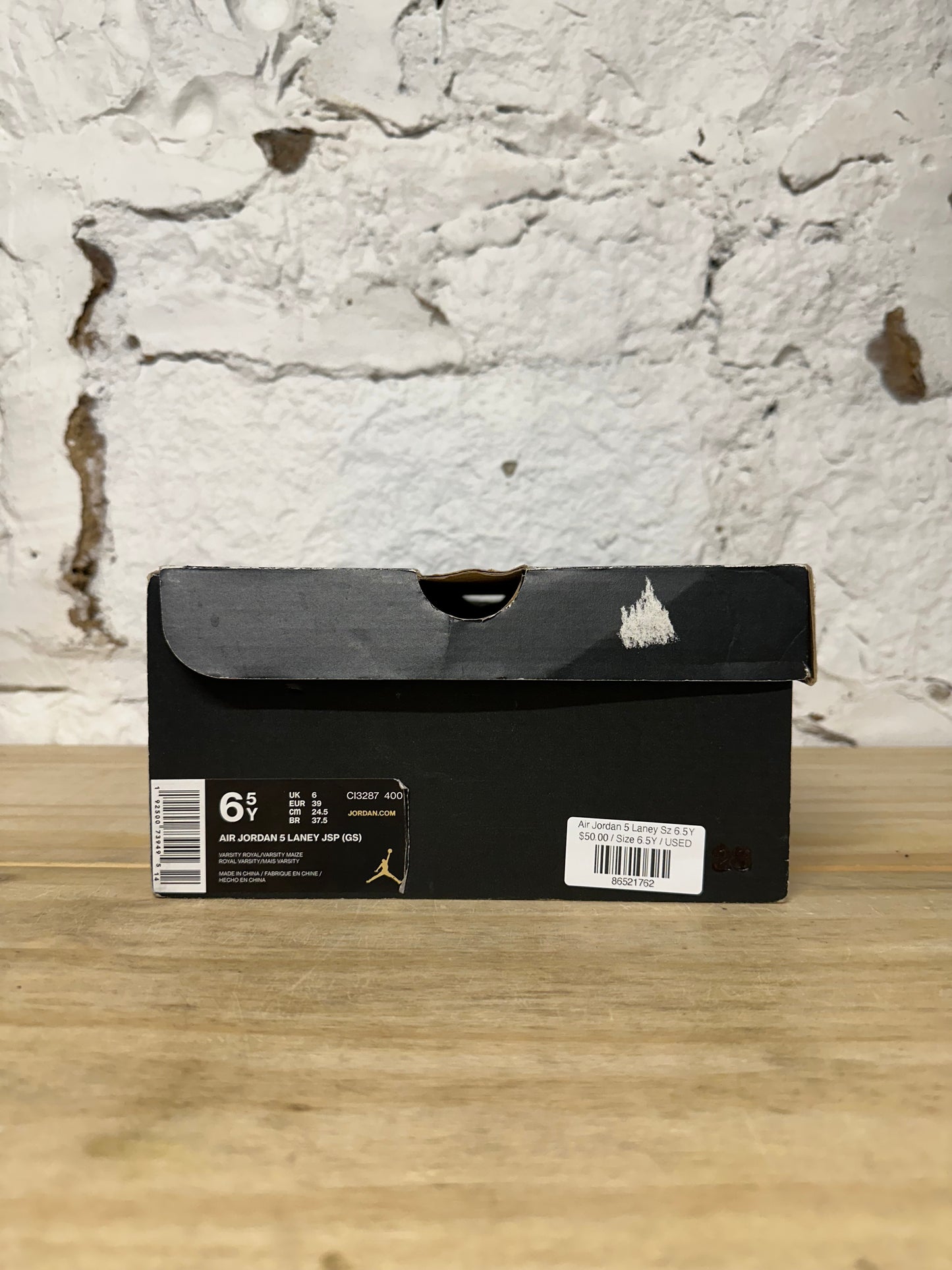 Air Jordan 5 Laney Varsity Royal Sz 6.5Y