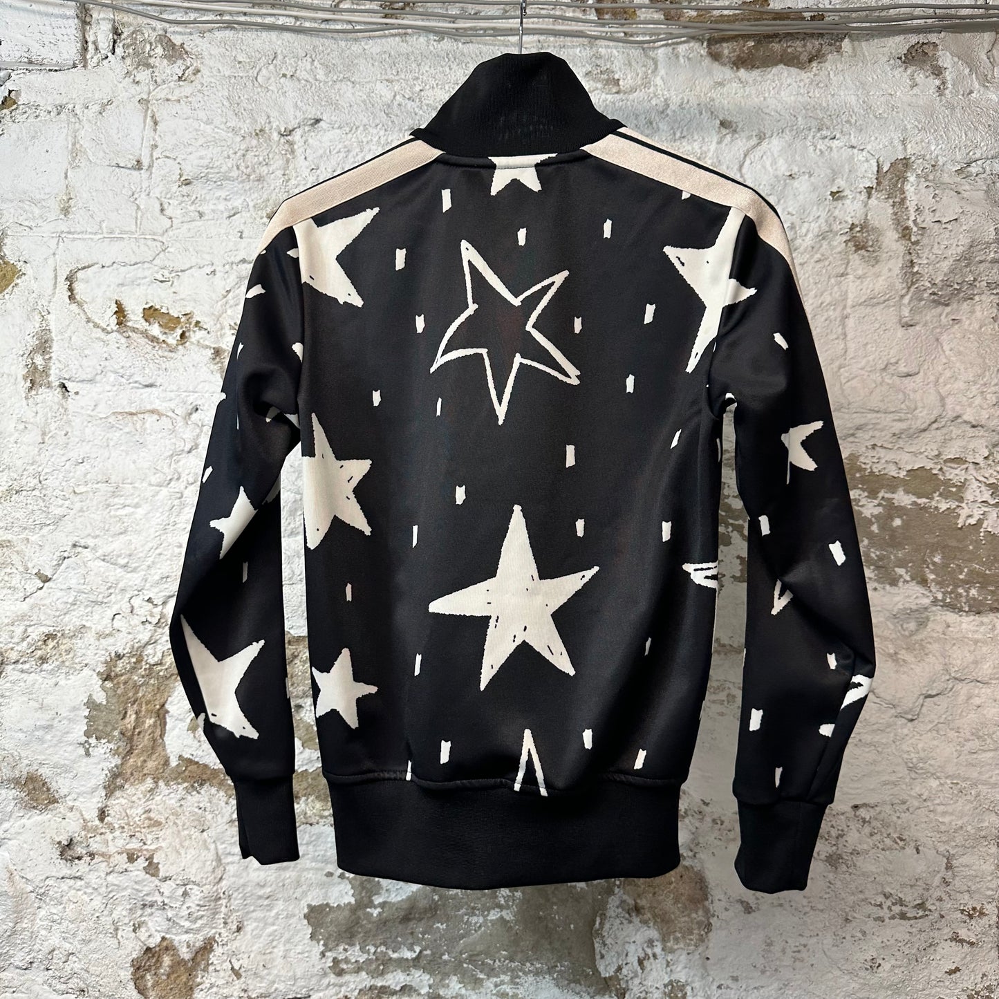 Palm Angels Star Black Track Jacket Sz XS