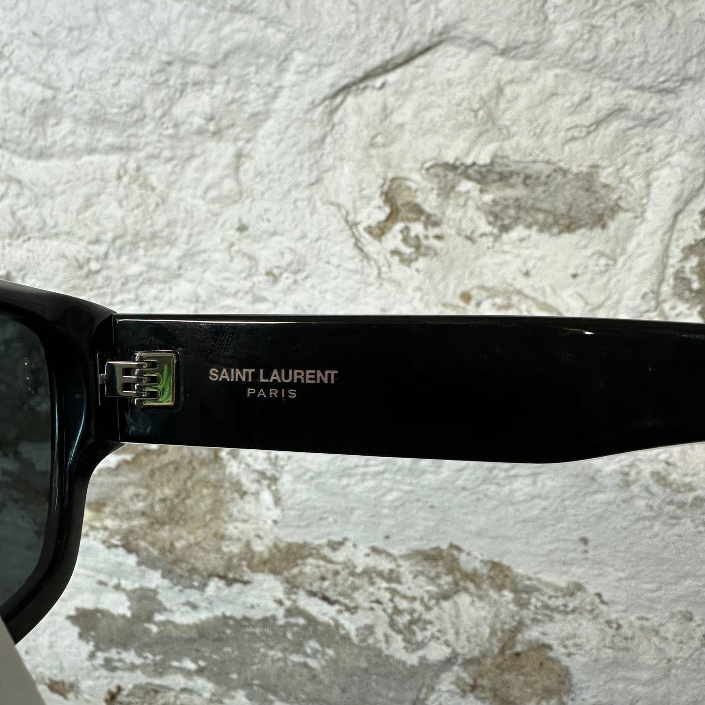 Saint Laurent Naked Wirecore Black Sunglasses