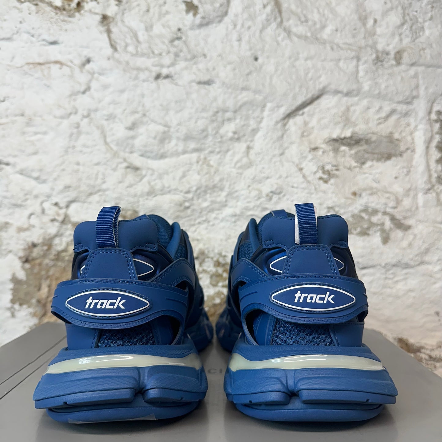 Balenciaga Track Runner Blue LED Sneaker
