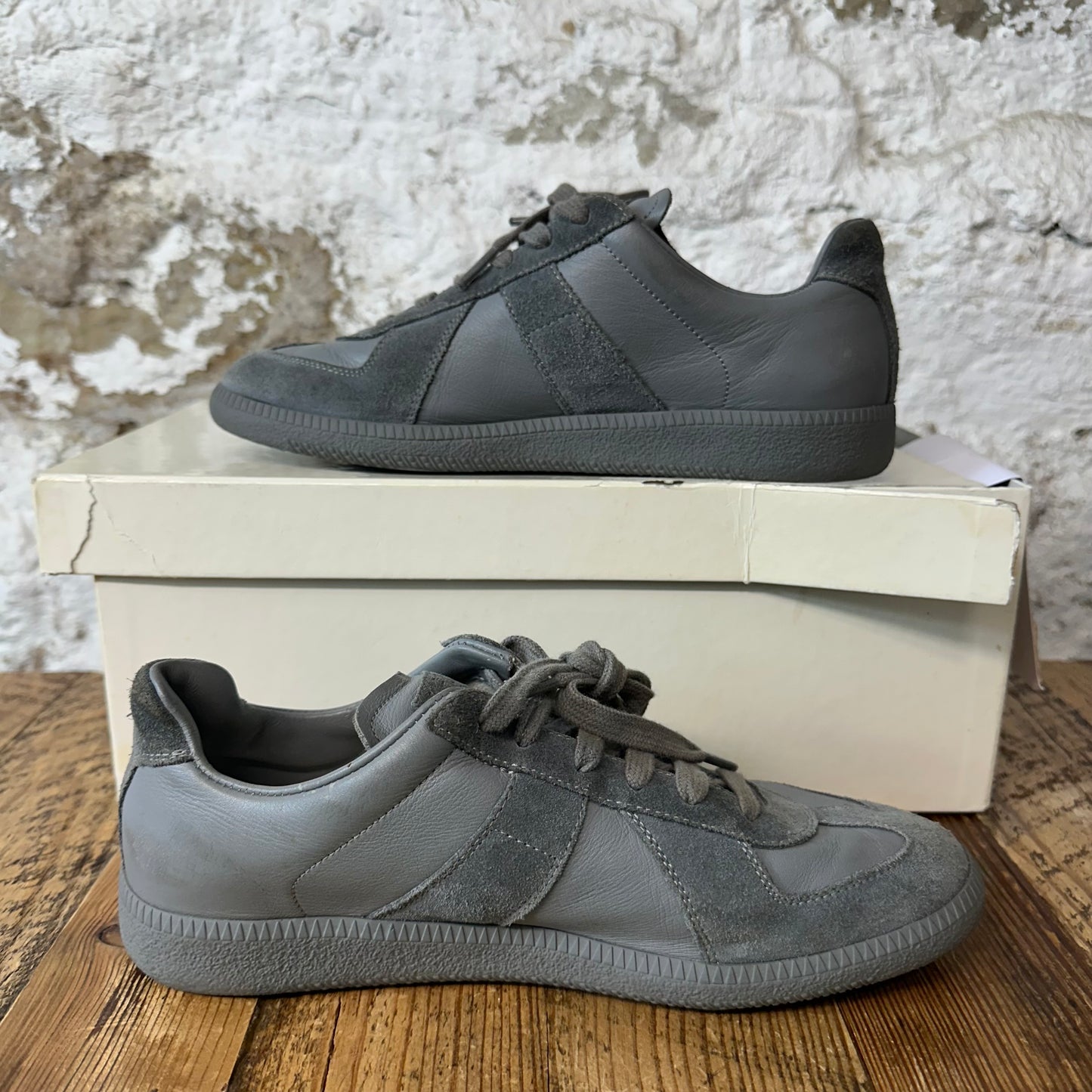 Maison Margiela Replica Gray Suede Sz 6.5 (39)