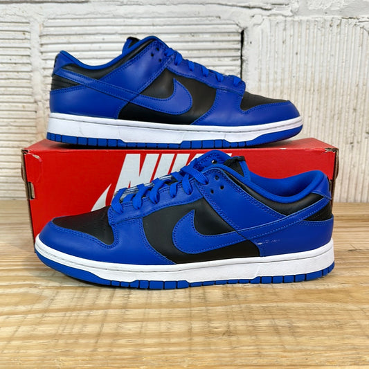 Nike Dunk Low Black Hyper Cobalt (2021) Sz 10.5