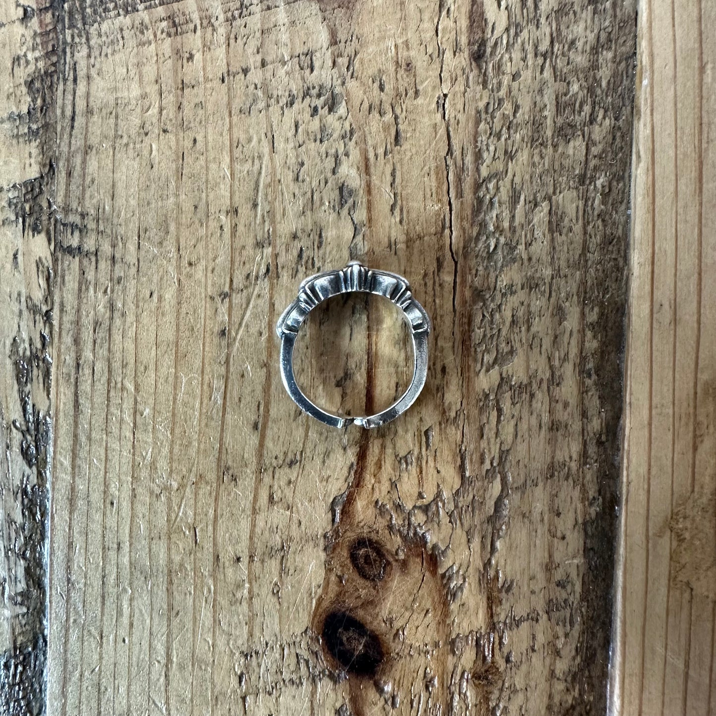 Chrome Hearts Floral Cross Ring Sz (7)