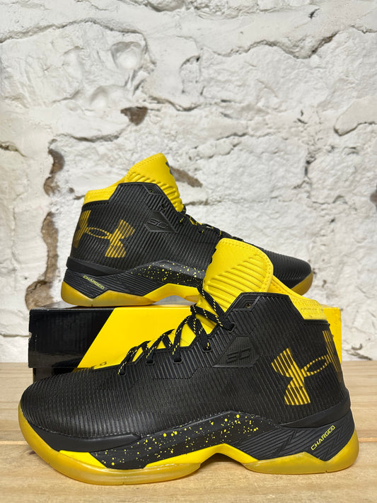 Under Armour Curry 2.5 Black Taxi Sz 10 DS