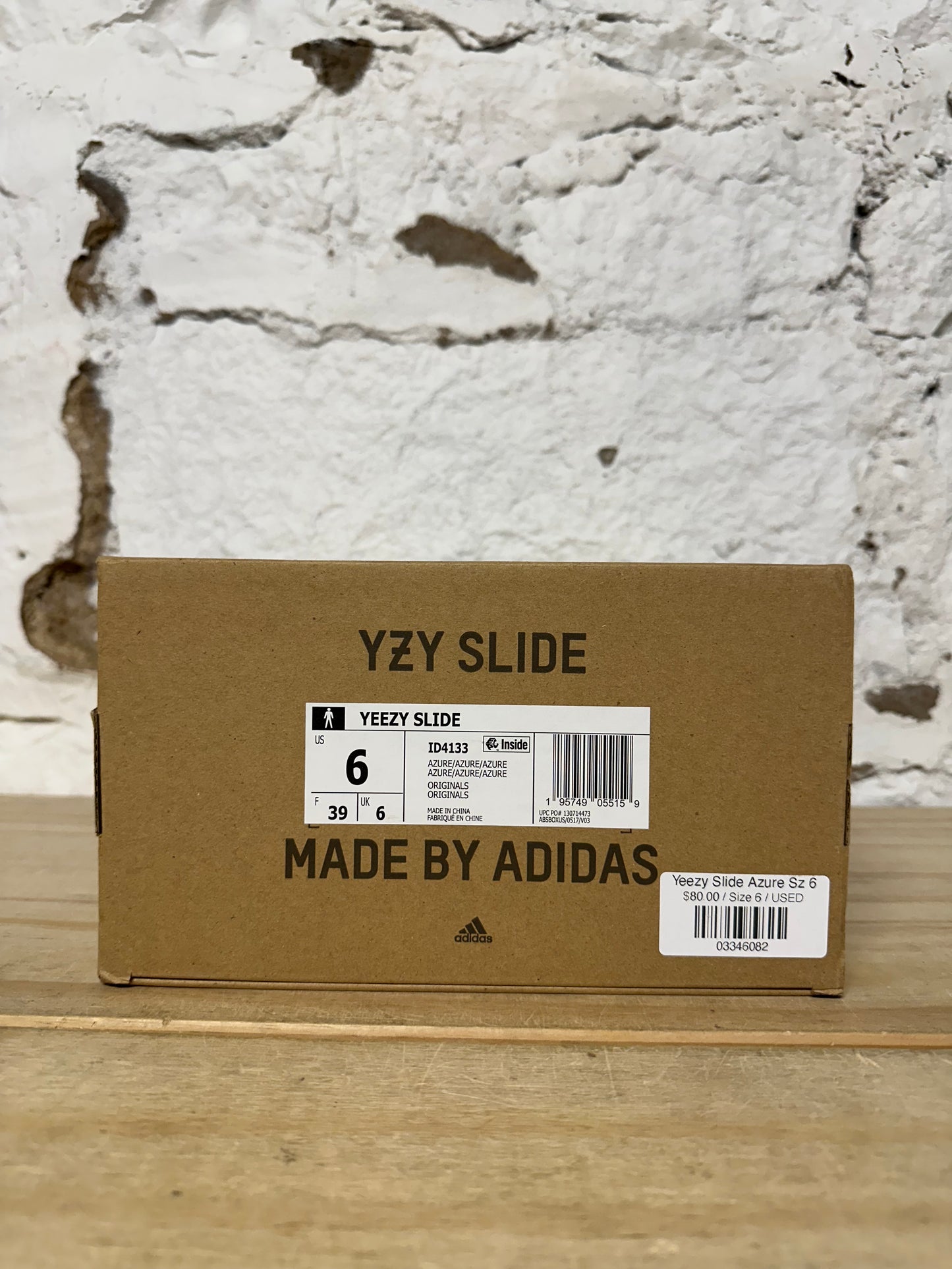 Yeezy Slide Azure Sz 6