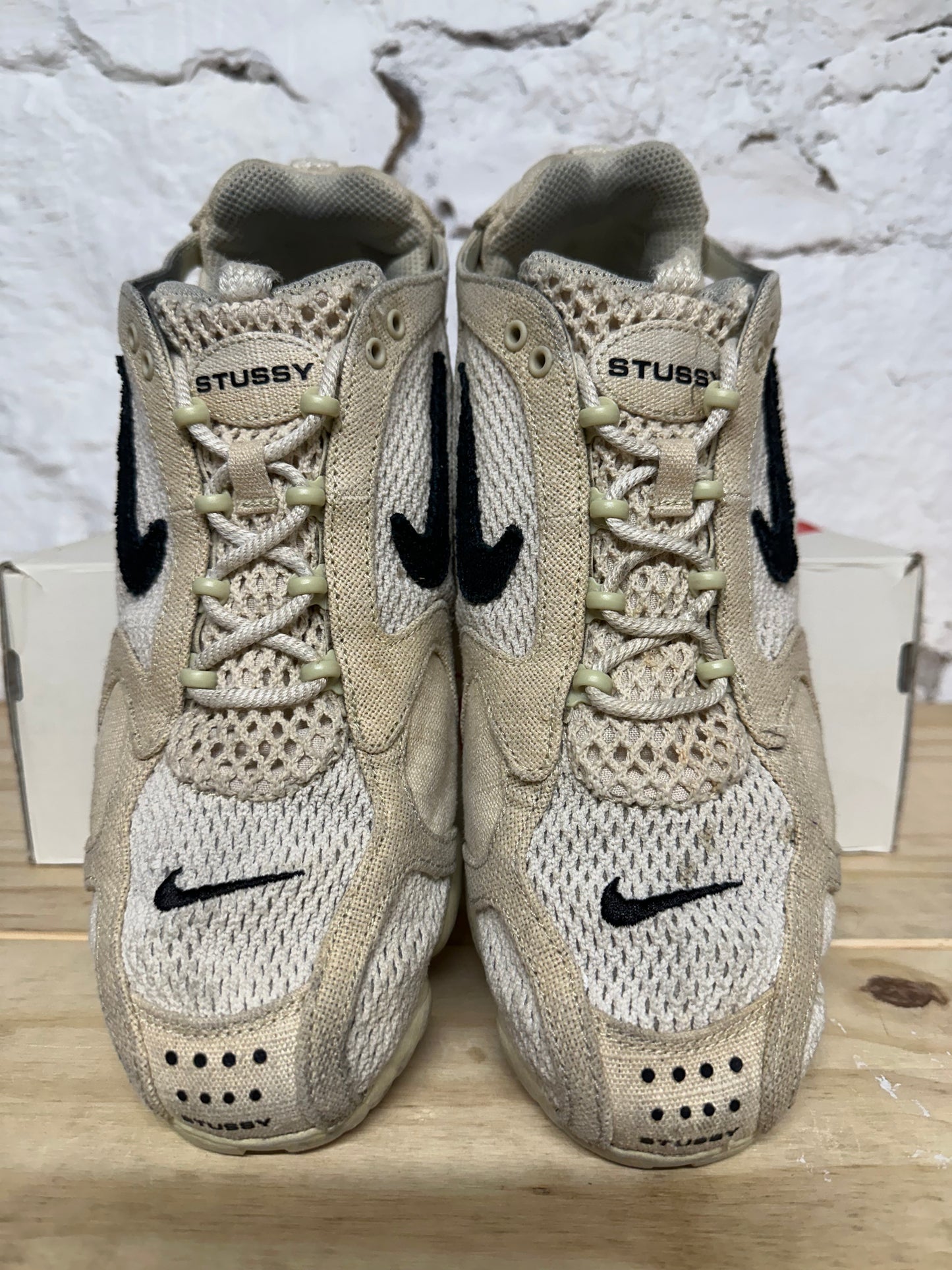 Nike Spiridon Stussy Fossil Sz 11.5