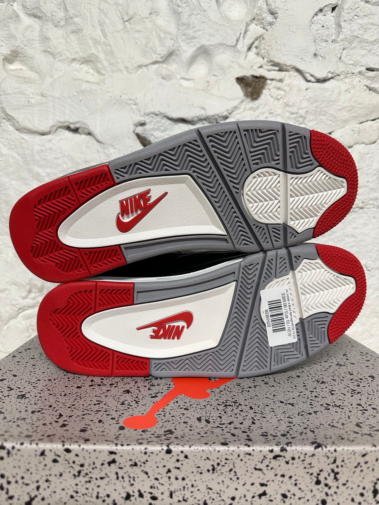 Air Jordan 4 Bred Reimagined Sz 10 DS