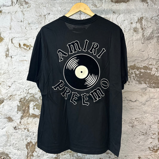 Amiri Preemo Record T-shirt Black Sz M