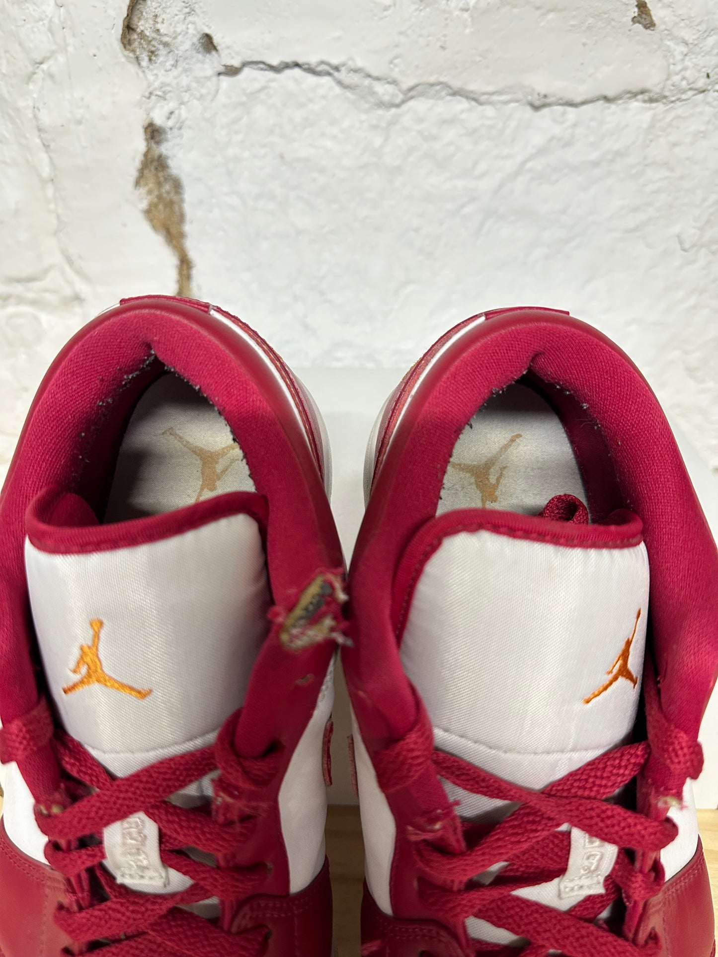 Air Jordan 1 Low Cardinal Red Sz 12.5