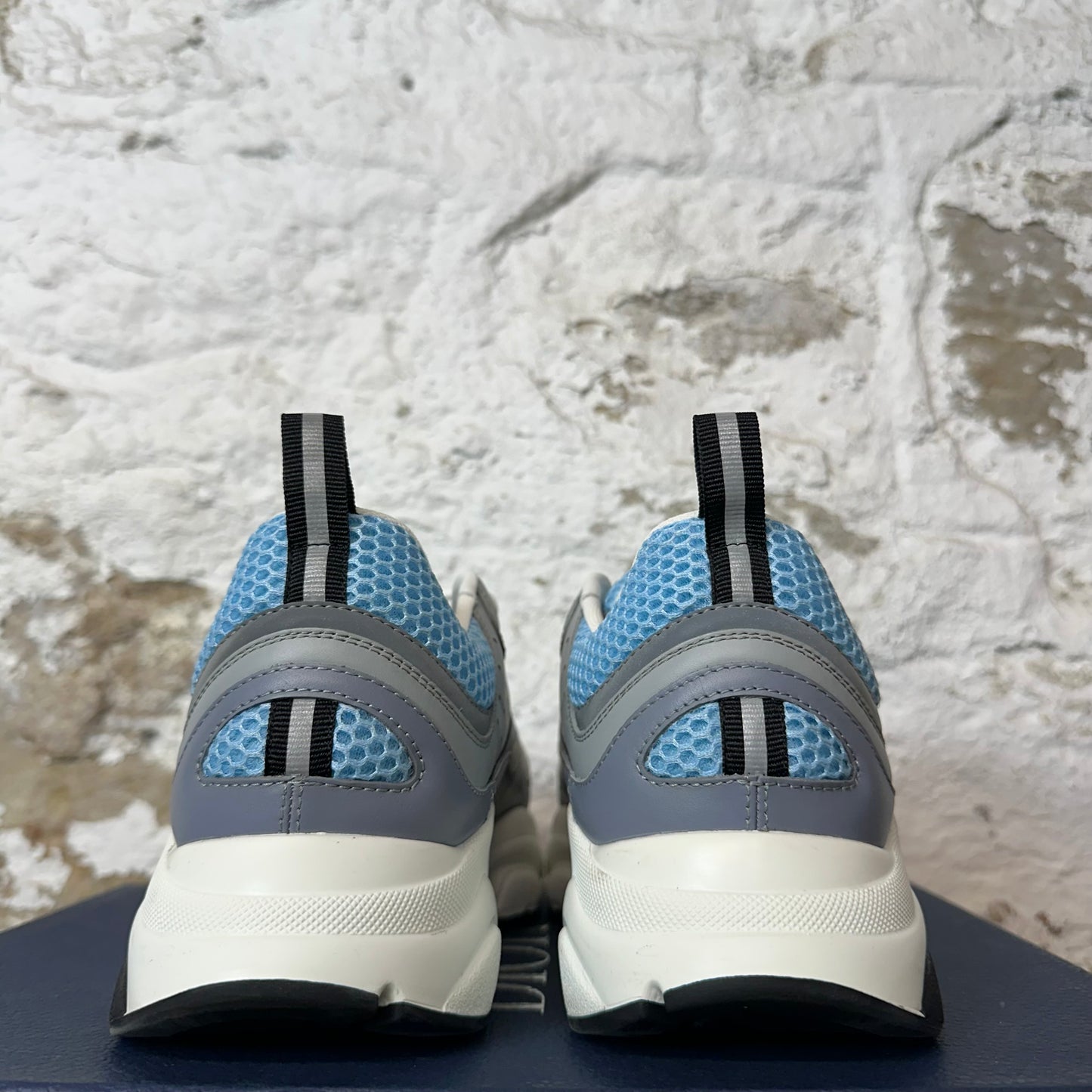 Dior B22 Blue Gray White Sneaker Sz 8 (41)