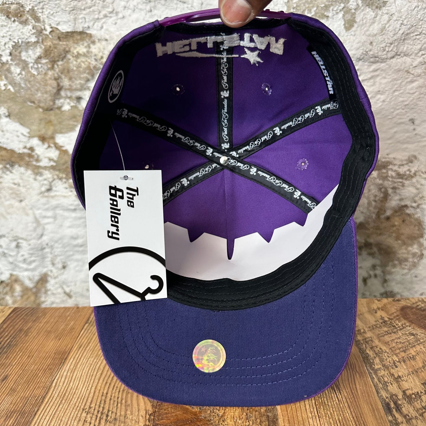 Hellstar OG Logo Purple Snapback Hat