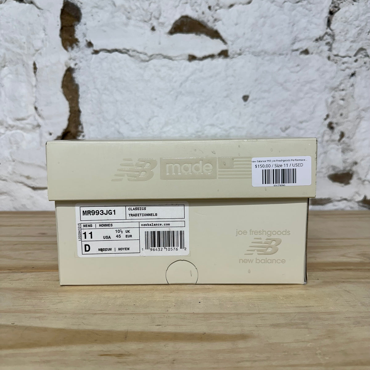 New Balance 993 Joe Freshgoods Performace Art Sage Sz 11