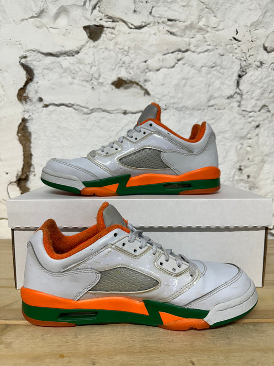Air Jordan 5 Low Hurricanes Sz 7Y