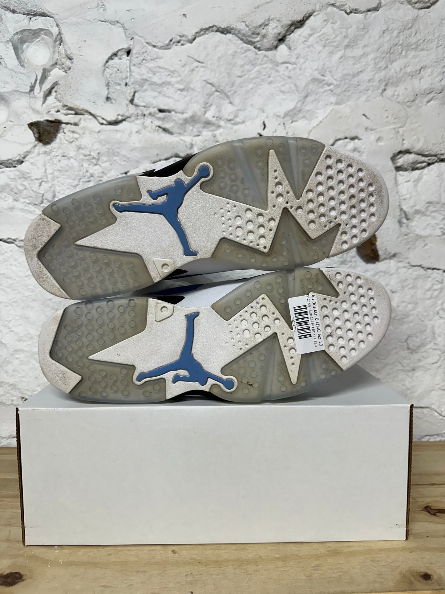 Air Jordan 6 UNC White Sz 13