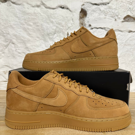 Nike Air Force 1 Low Supreme Wheat Sz 9.5 DS