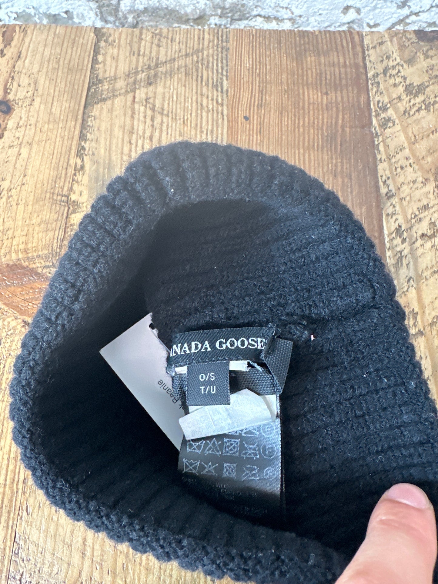 Canada Goose Black Beanie