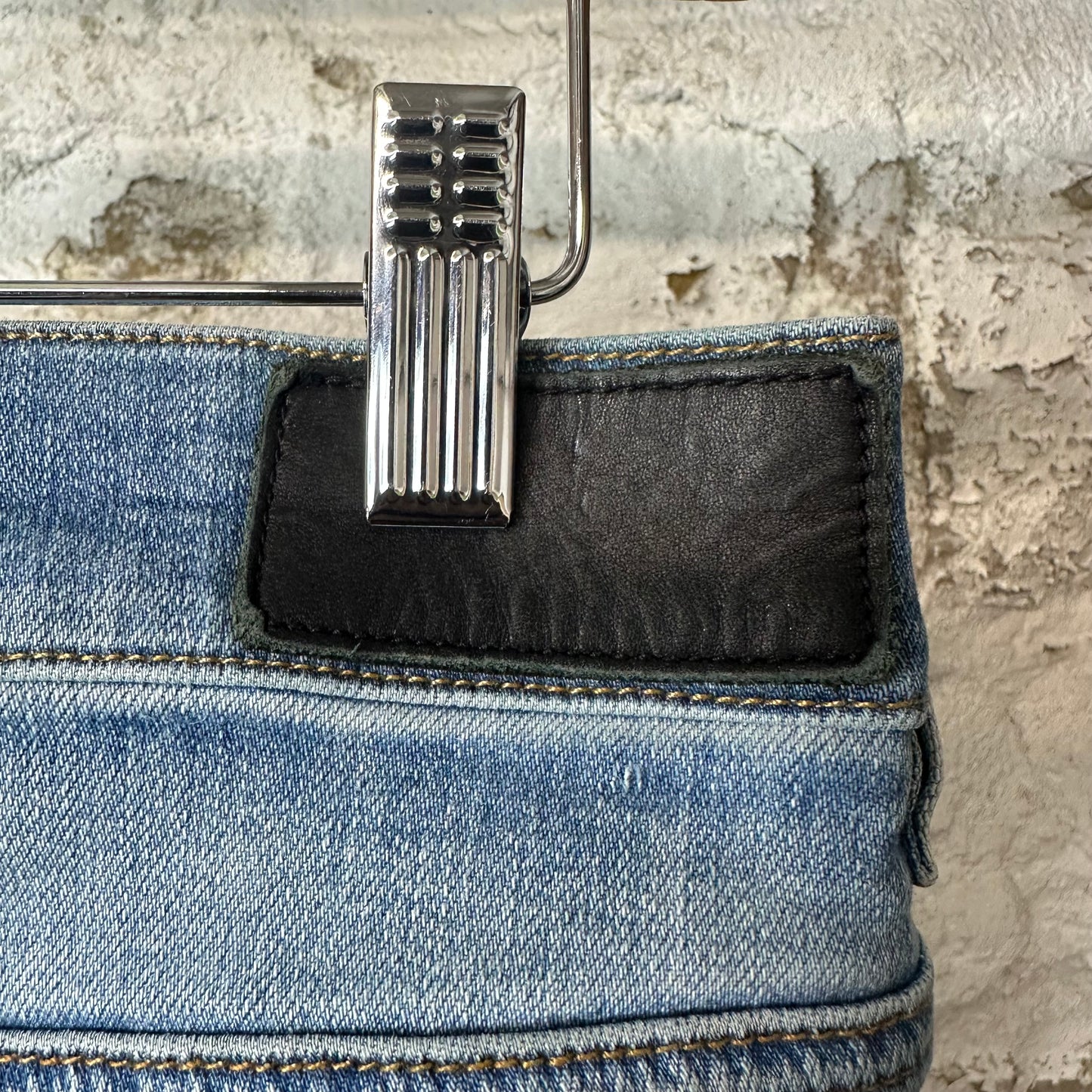 Amiri MX1 Denim Spell Blue Denim Jeans Sz 31