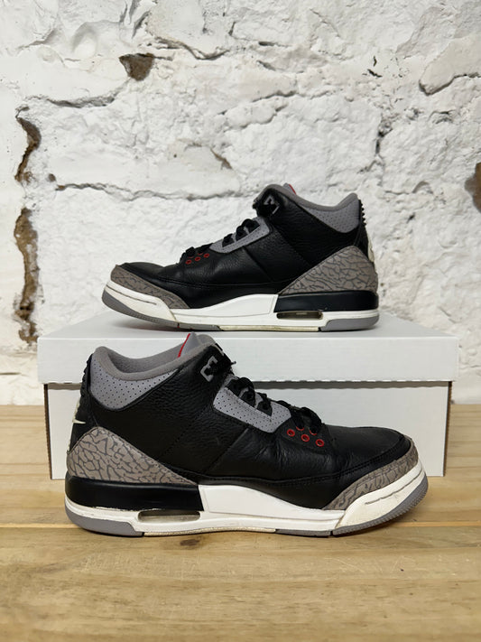 Air Jordan 3 Black Cement Sz 6.5Y