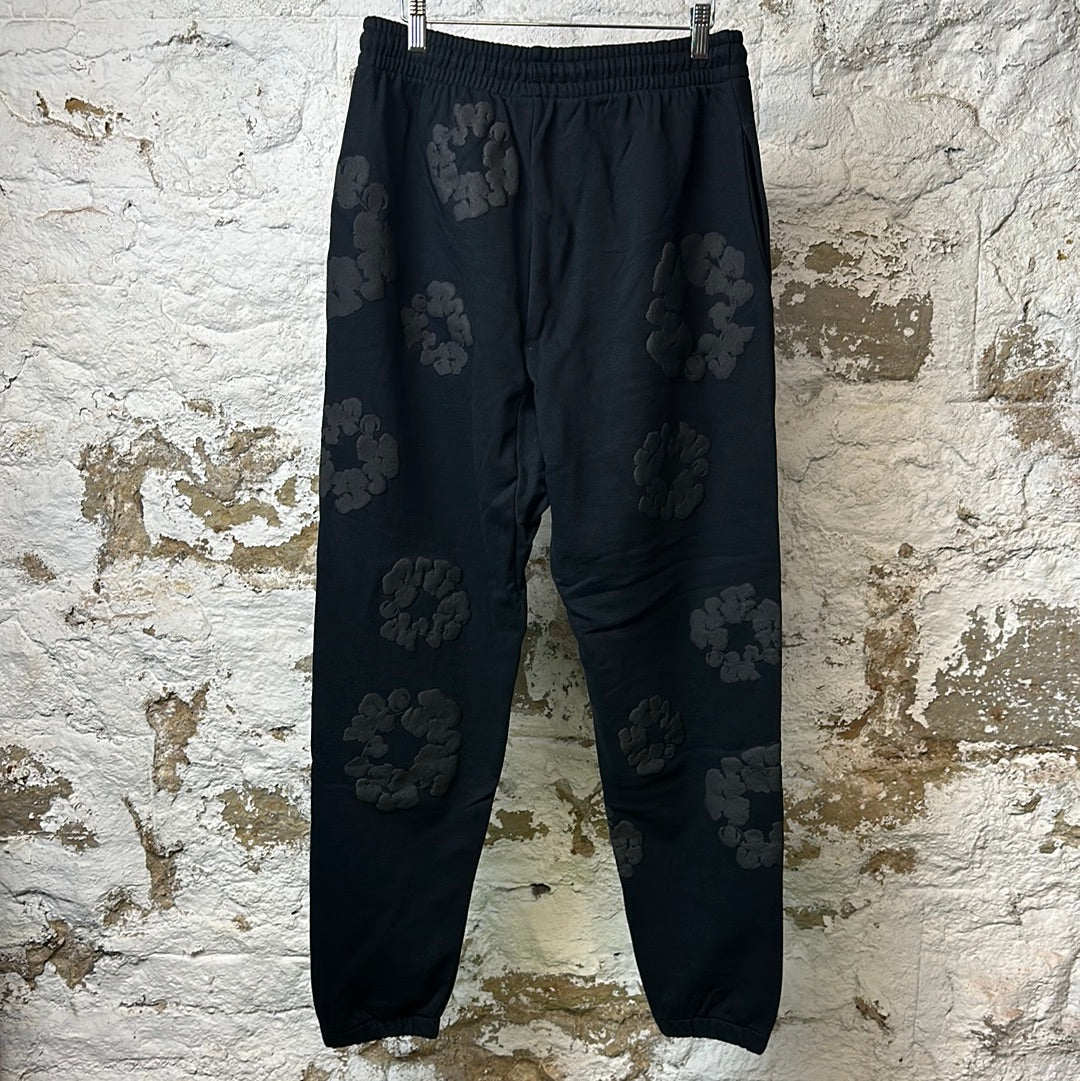 Denim Tears CR Monochrome Black Sweatpants
