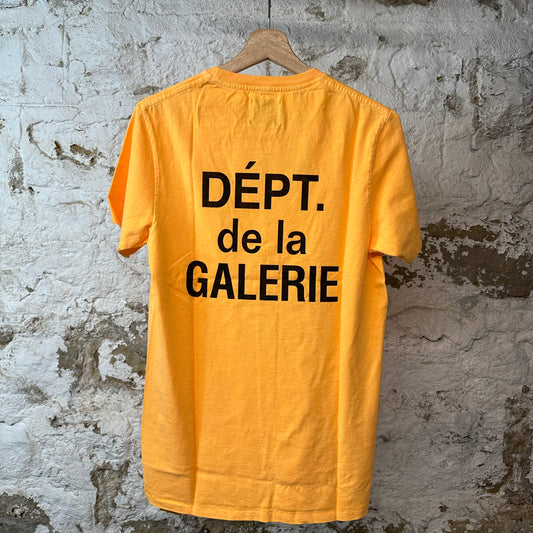 Gallery Department Black Logo Orange T-shirt