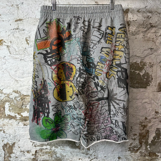 Vertabrae Detention Grey Shorts Sz M DS