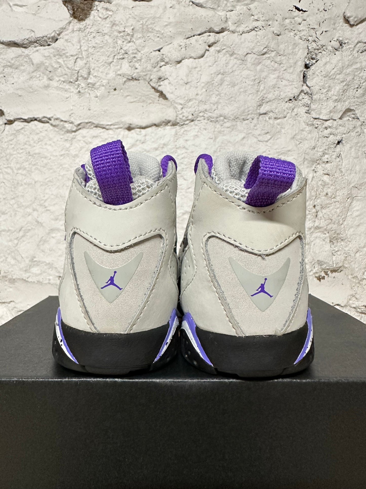 Air Jordan True Flight Purple Venom Sz 8C