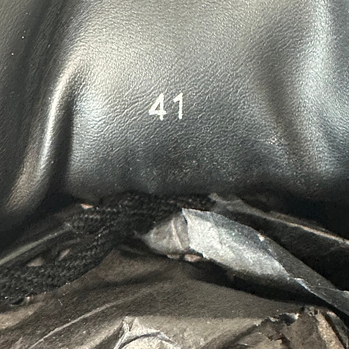 Raf Simons Antel Runner Sneaker Black Sz 8 (41)
