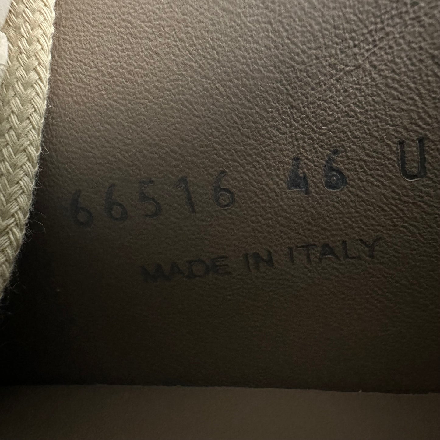 Rick Owens Hollywood Flesh Milk Sneaker Sz 13 (46) DS