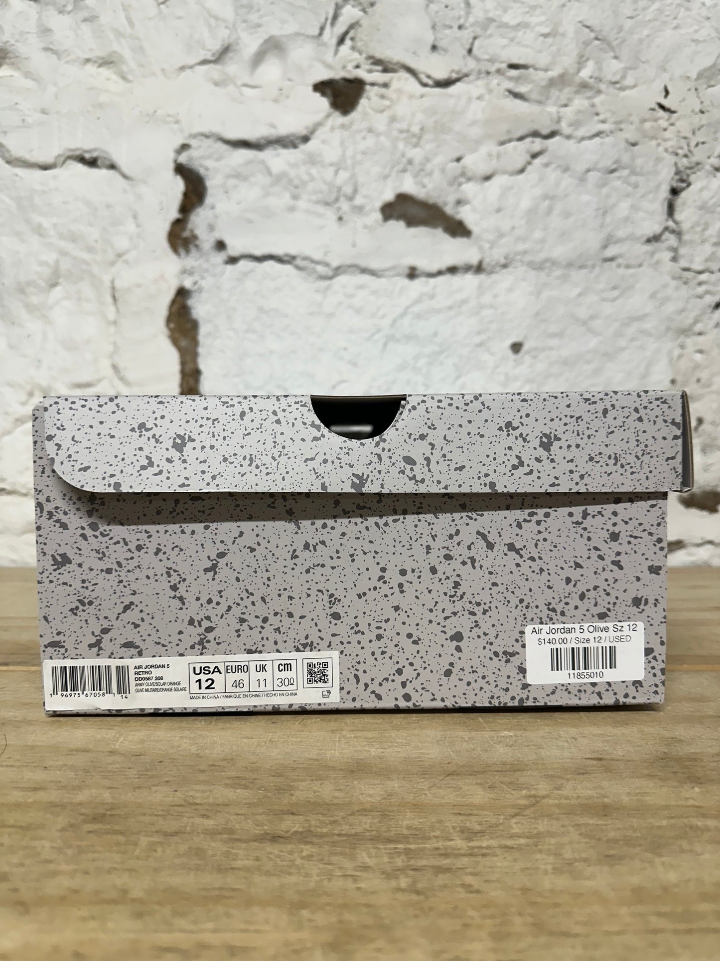 Air Jordan 5 Olive Sz 12