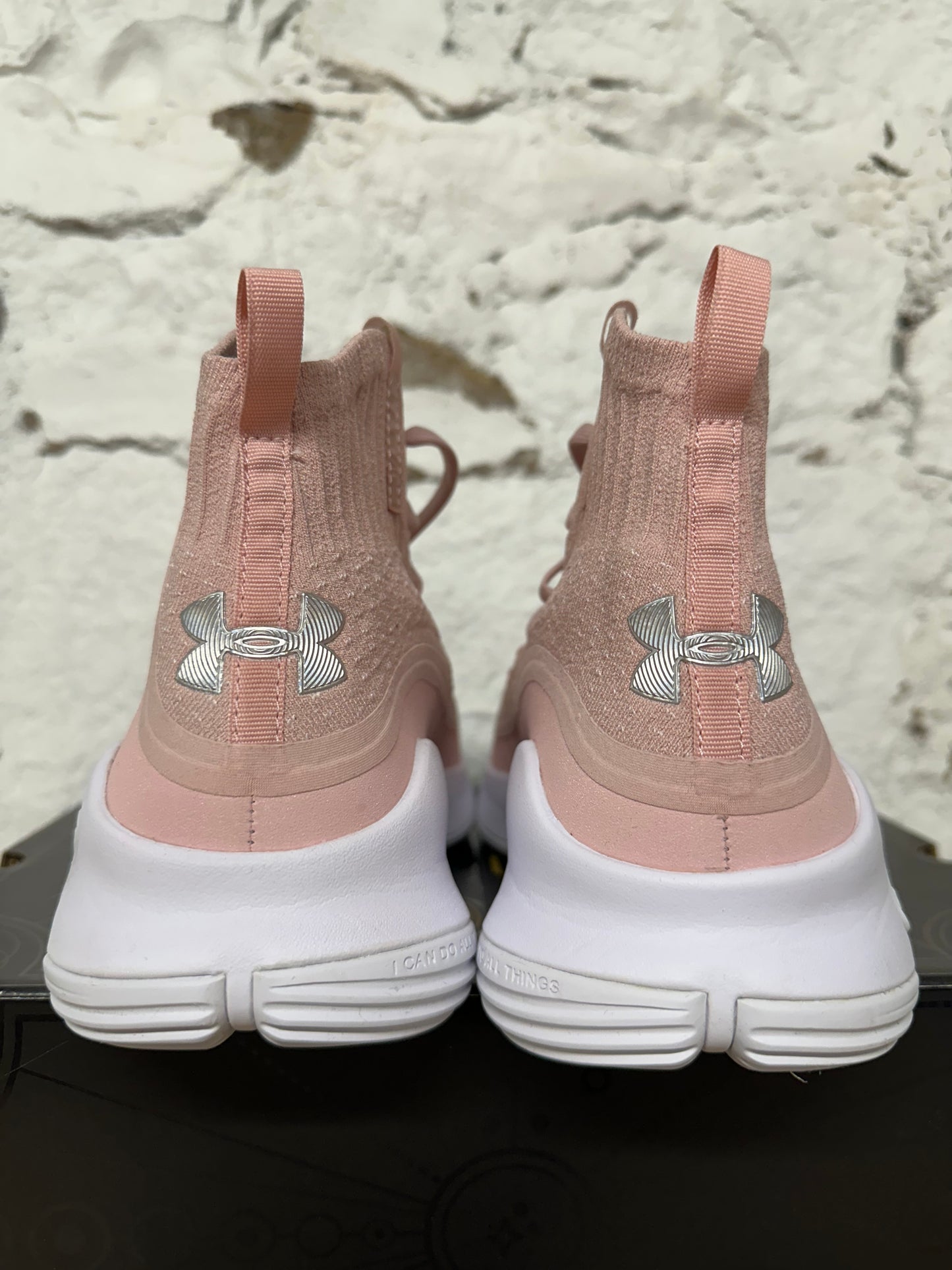 Under Armour Curry 4 Flushed Pink Sz 9