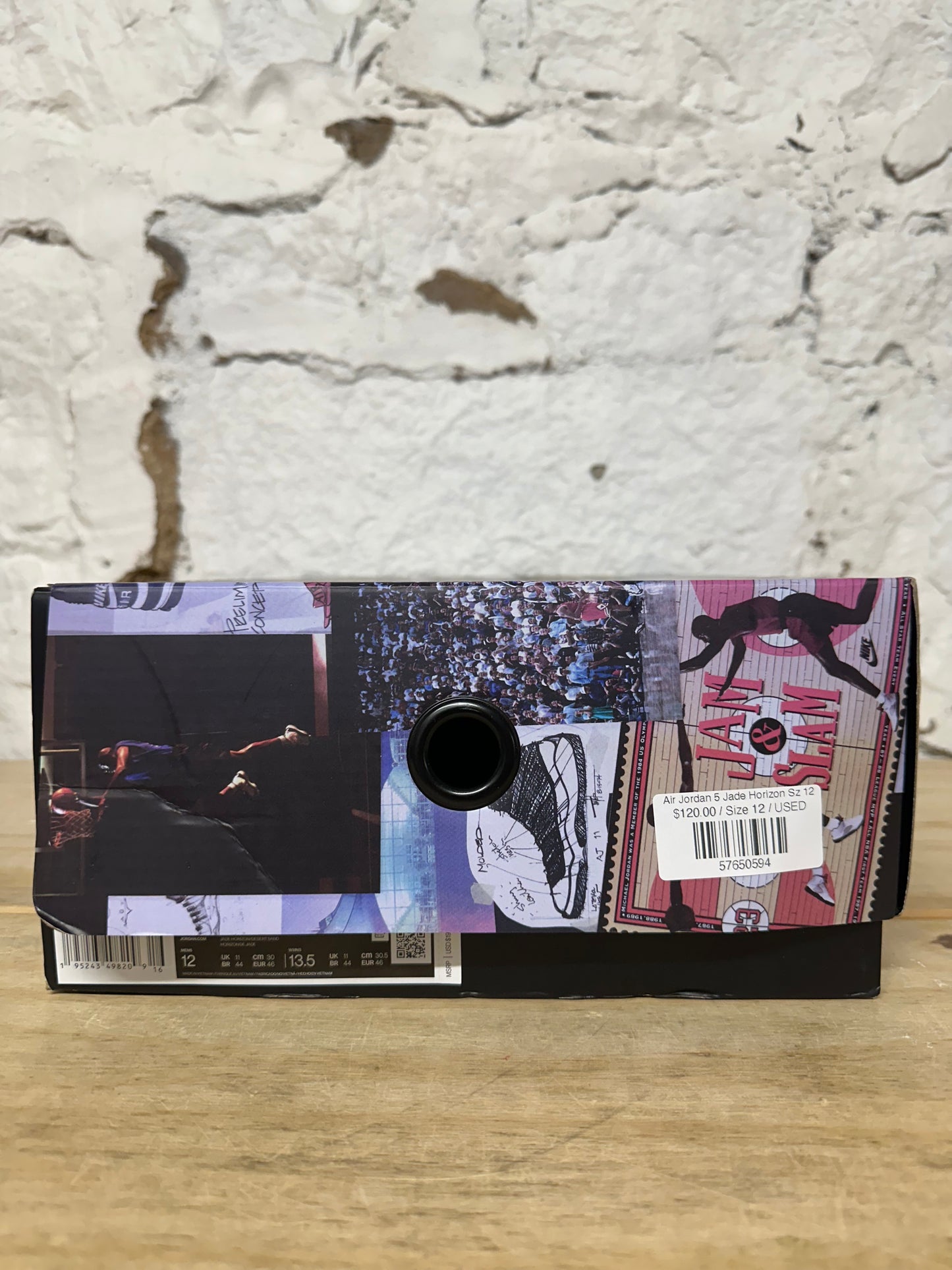 Air Jordan 5 Jade Horizon Sz 12