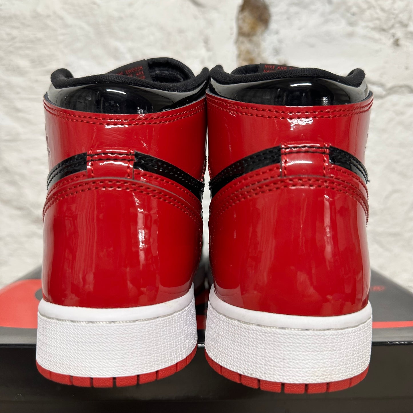 Air Jordan 1 Patent Bred Sz 5.5Y