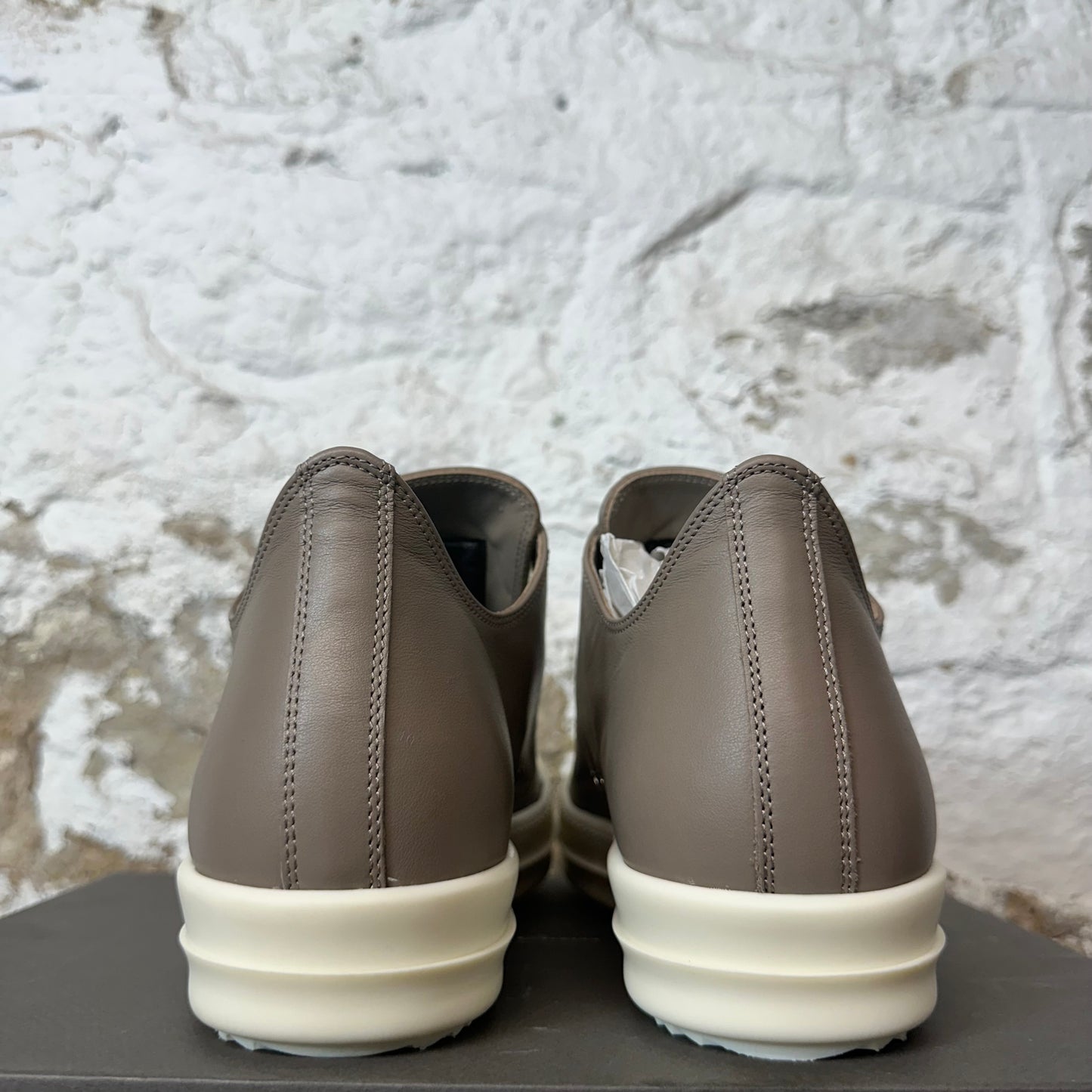 Rick Owens Hollywood Flesh Milk Sneaker Sz 8.5 (41.5) DS