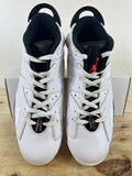 Air Jordan 6 Low White Infrared Sz 12