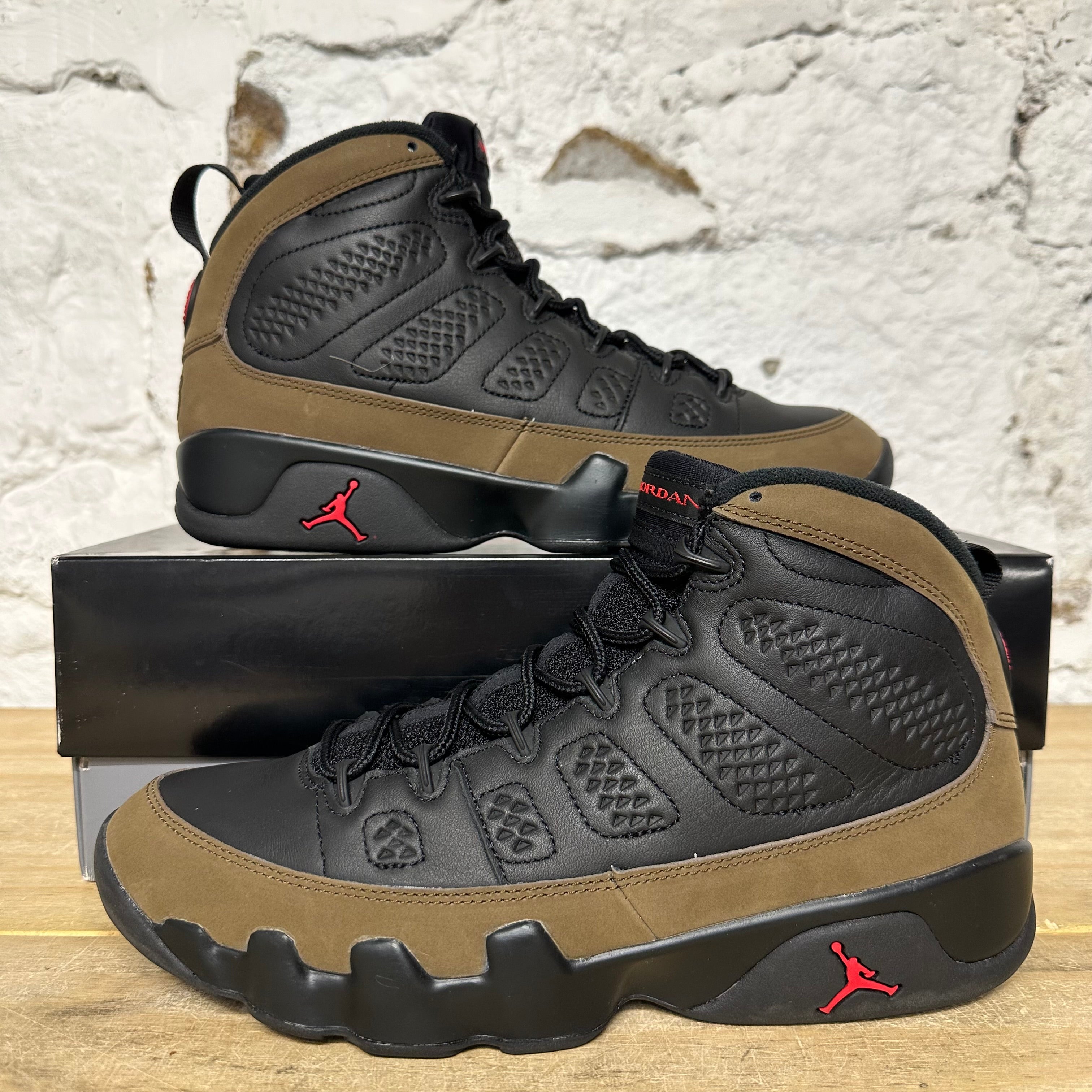 Air Jordan 9 Olive (2024) Sz 9.5