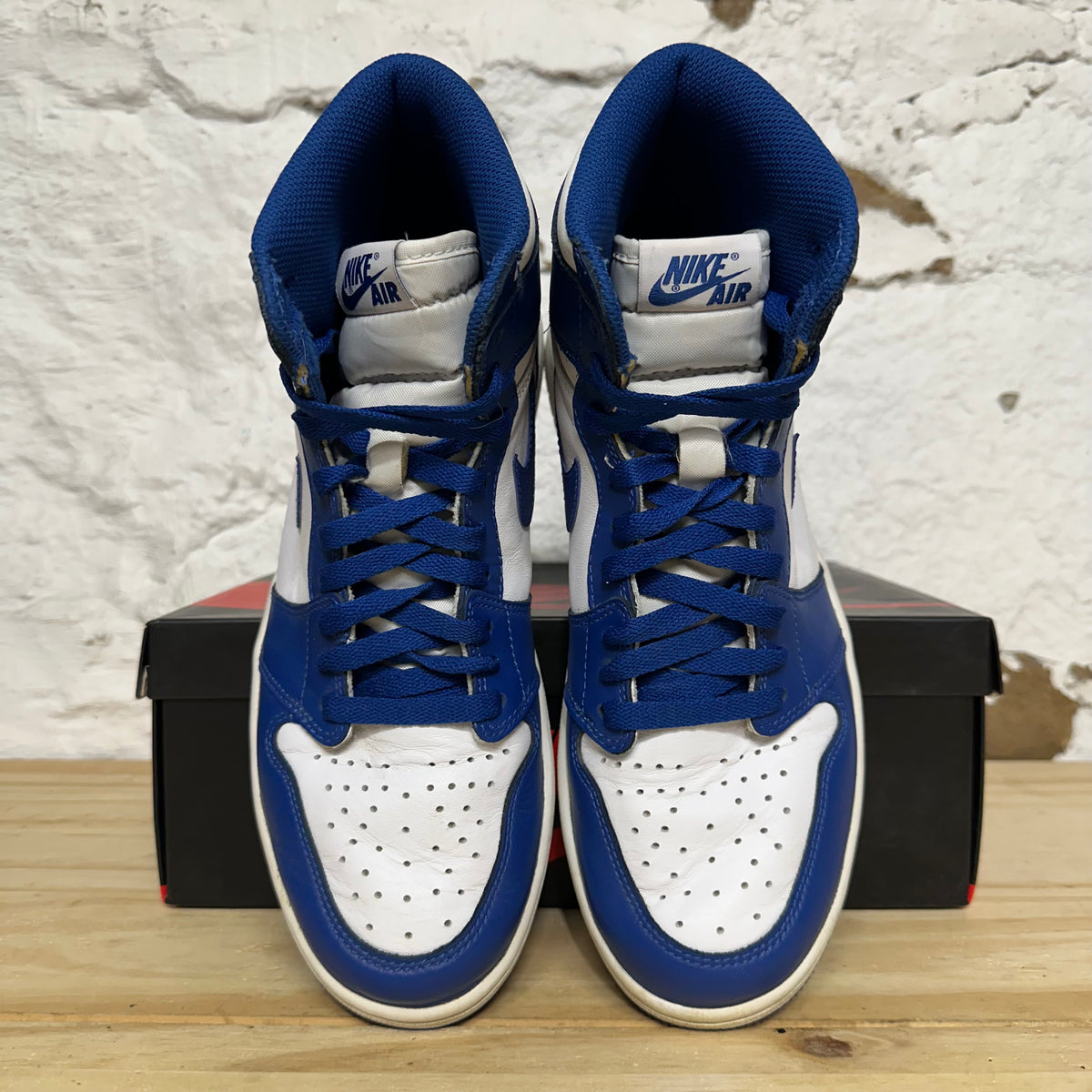 Air Jordan 1 High Storm Blue Sz 9.5