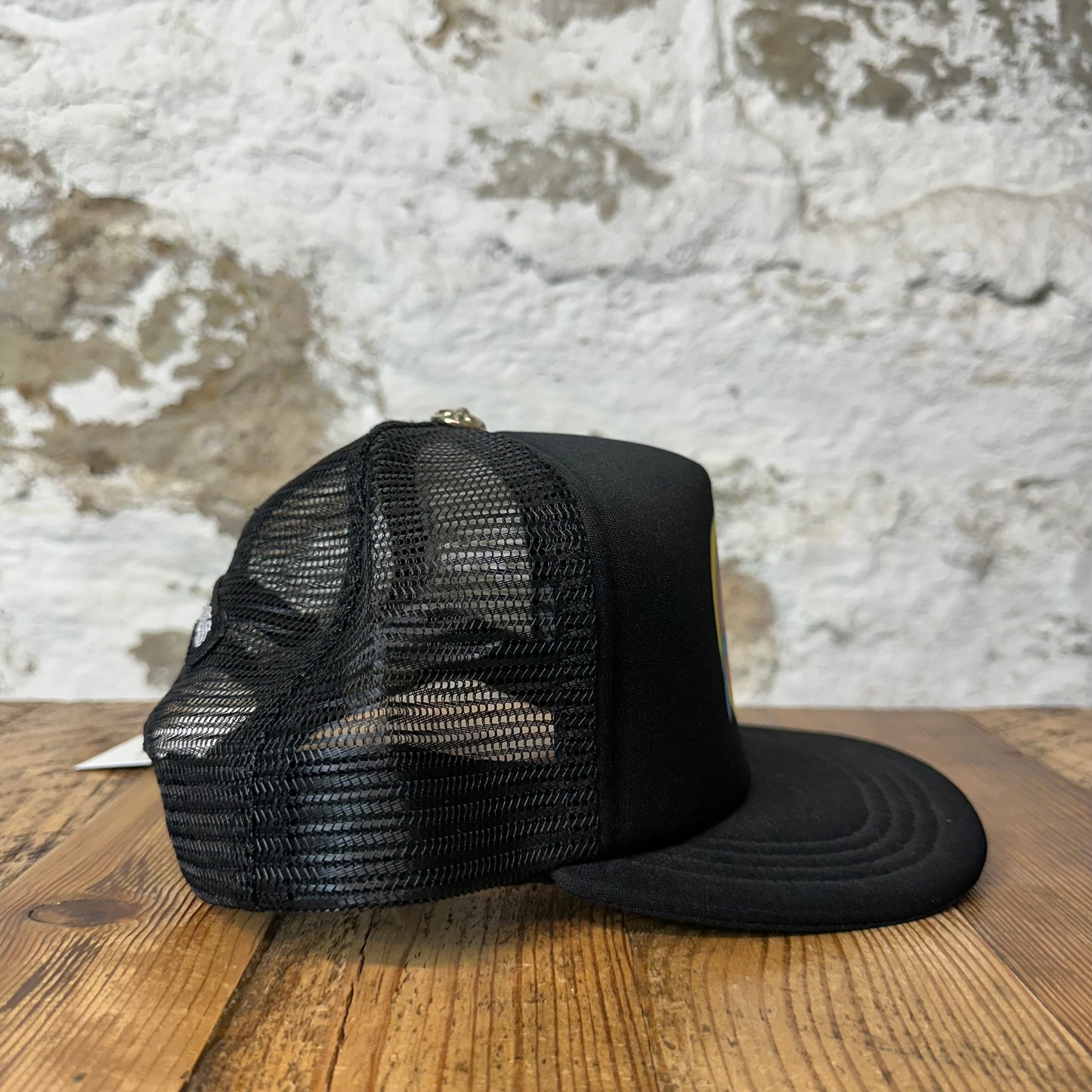 Chrome Hearts Matty Boy Anti Black Trucker Hat