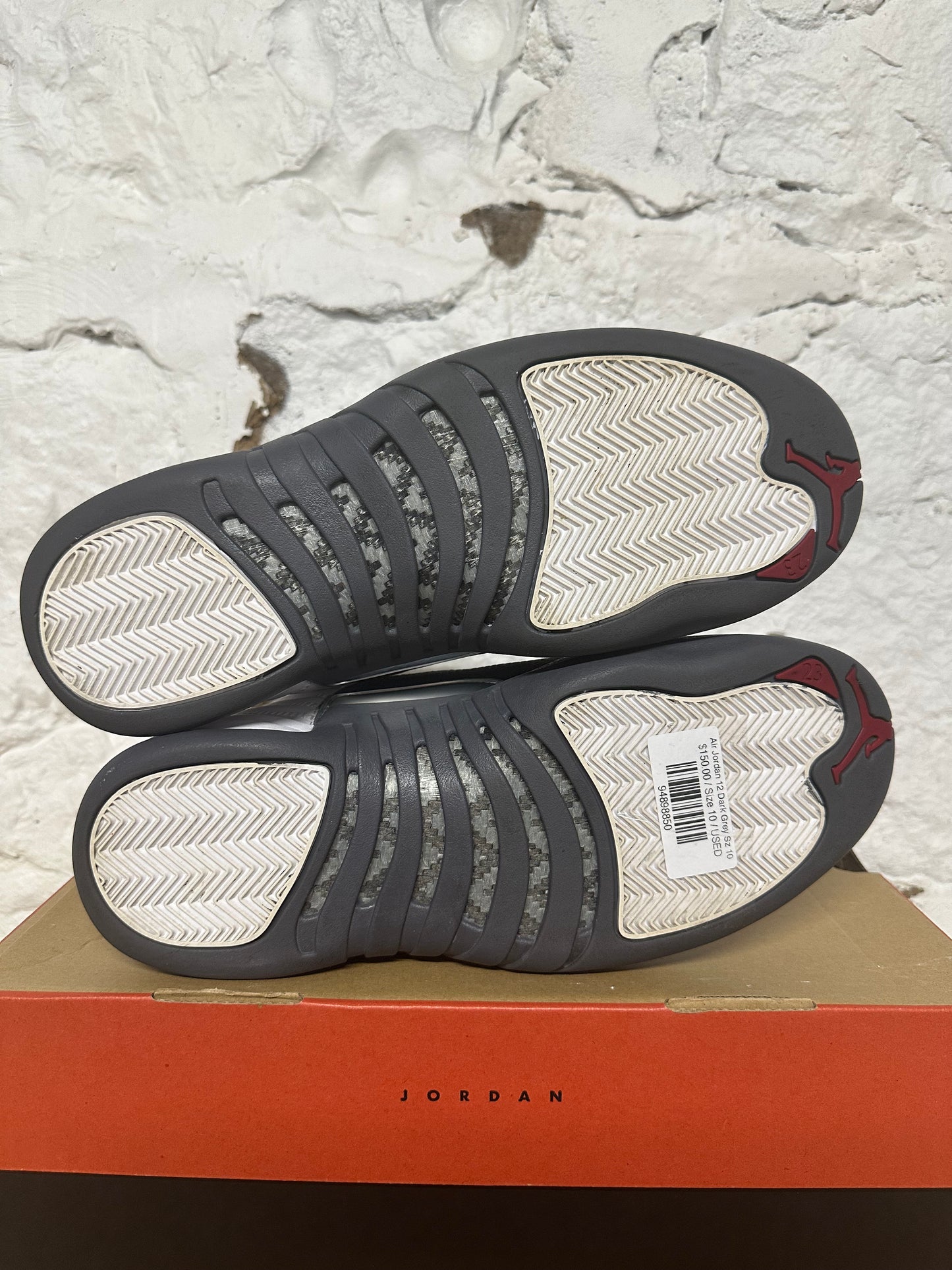 Air Jordan 12 Dark Grey Sz 10