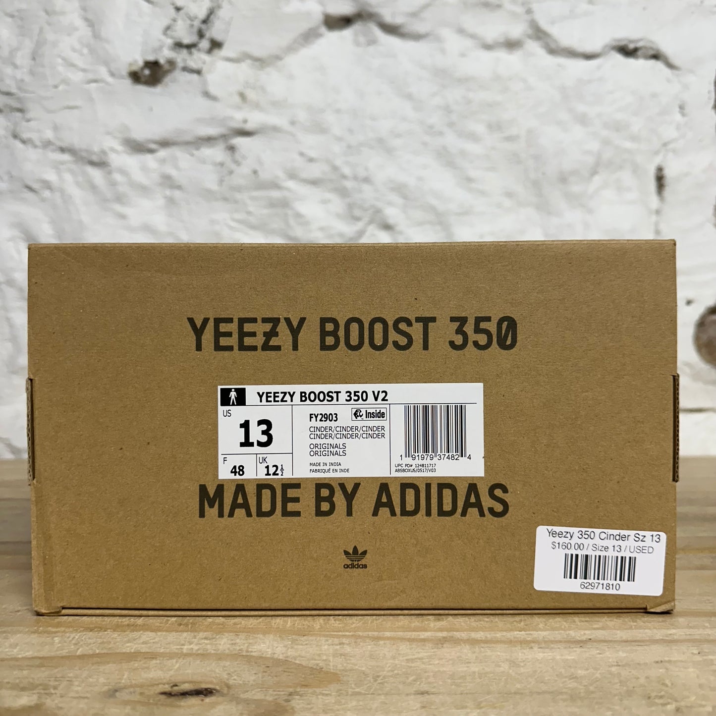 Yeezy 350 V2 Cinder Sz 13