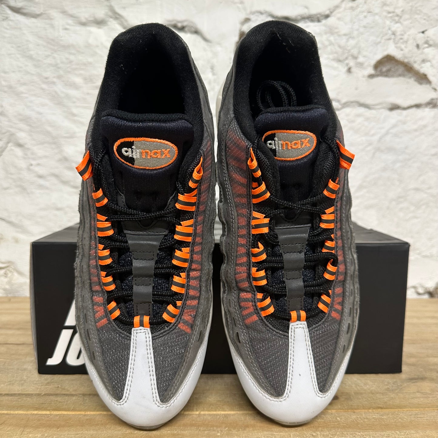 Nike Air Max 95 Kim Jones Black Total Orange Sz 10