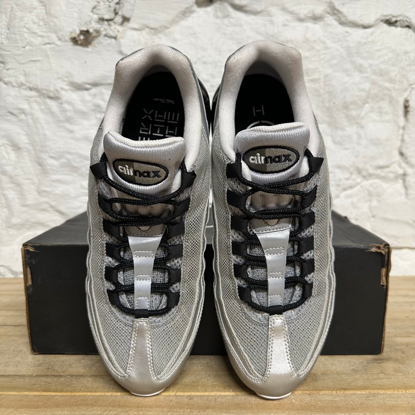Nike Air Max 95 ID HTM Silver Sz 9 DS