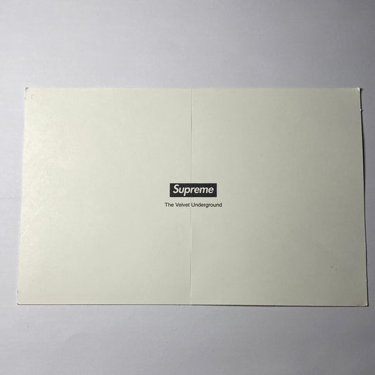Supreme The Velvet Underground Sticker