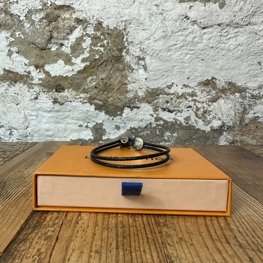 Louis Vuitton Graphite Catch It Bracelet W/ Box