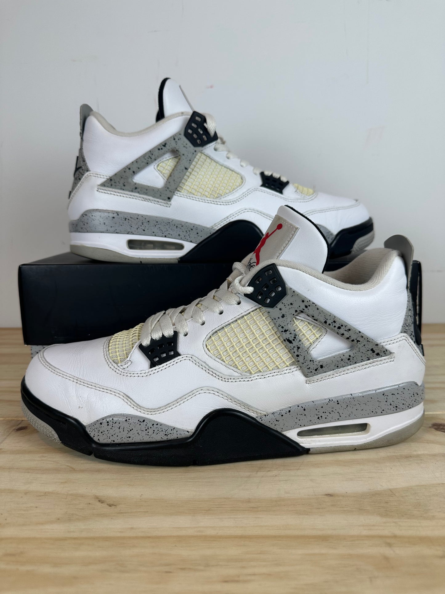 Air Jordan 4 White Cement Sz 12