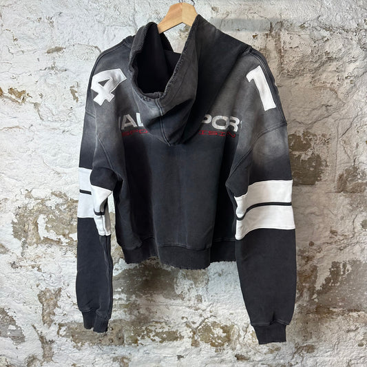 Vale Jerzee Zip Up Black Hoodie